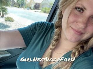 GirlNextDoorForU